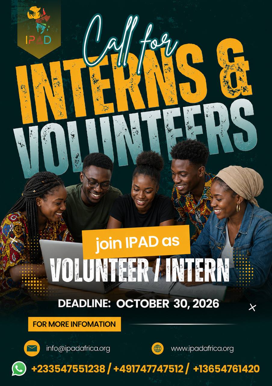 Call for interns and Volunteers
